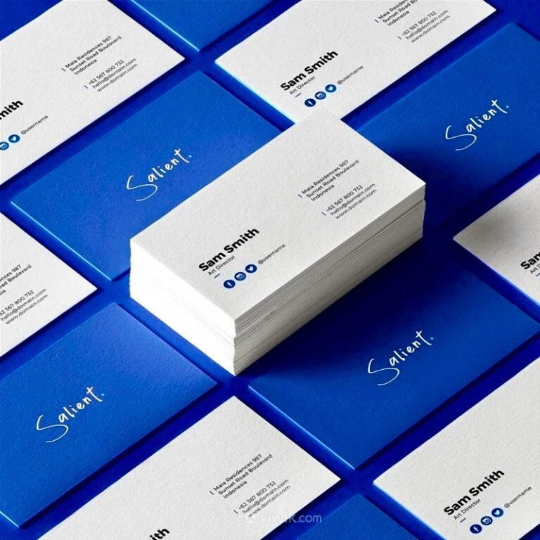 standard business card